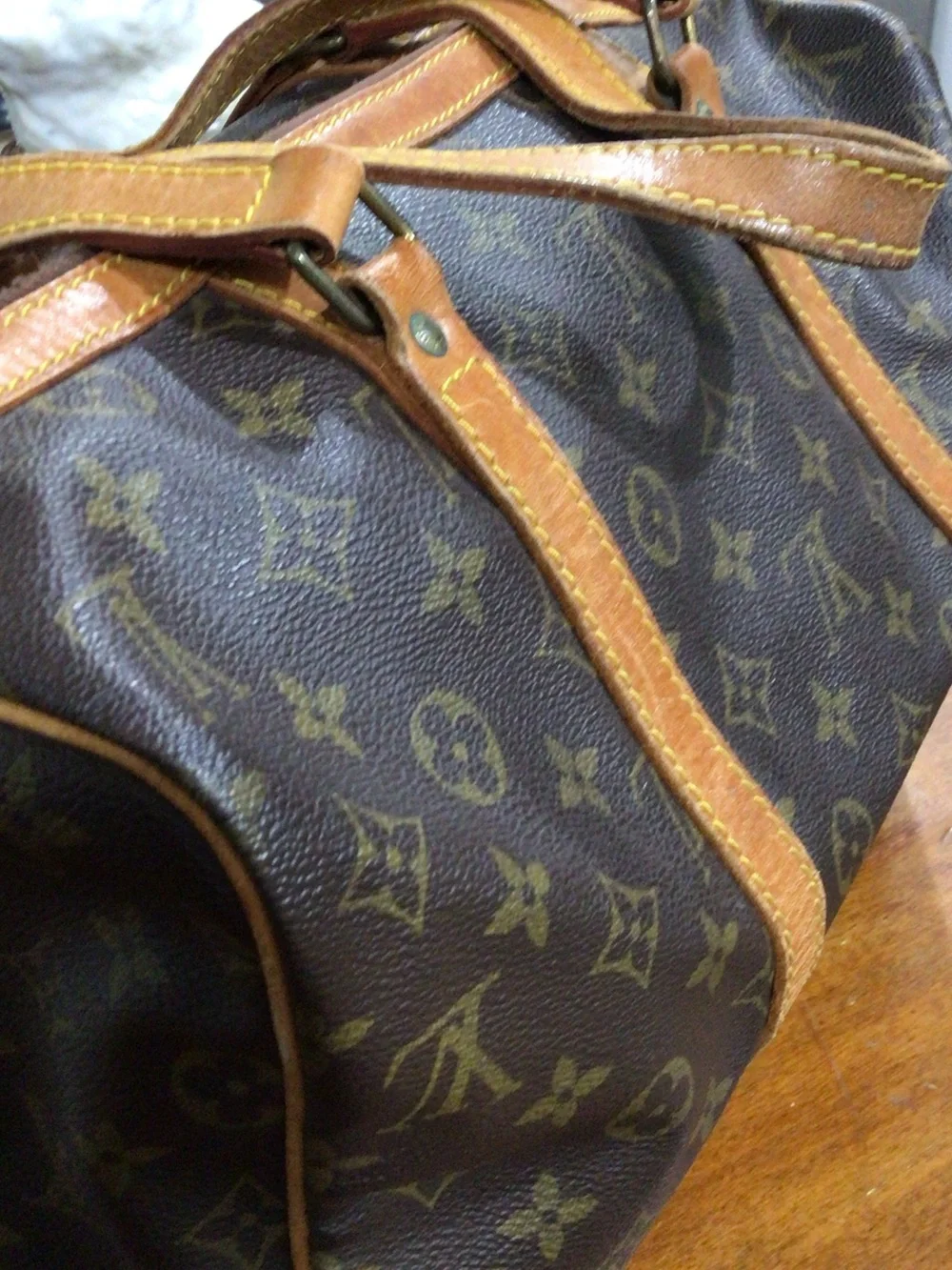 Louis Vuitton Monogram Canvas Handbag or Travel 14 x 7 x 8